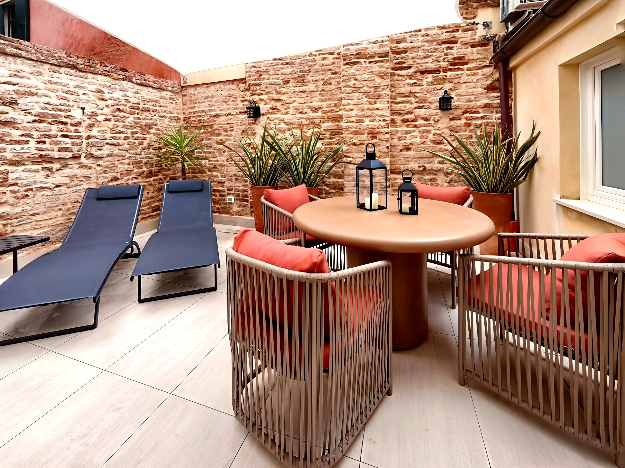 Dimora San Lorenzo private courtyard Venice